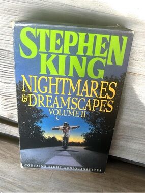 Stephen King Nightmares & Dreamscapes Vol 2 8 Cassette Audio Book Box Set 1993